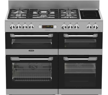 LEISURE Cuisinemaster CS110F722X Dual Fuel Range Cooker - Stainless Steel, Stainless Steel