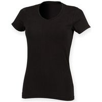 skinni fit camiseta feel good para mujer