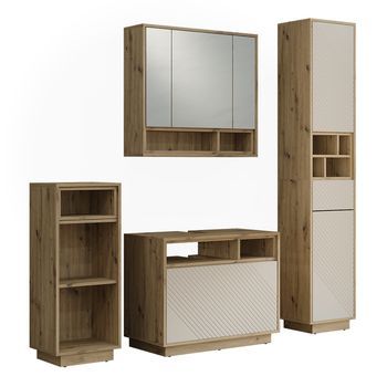 Conjunto De Muebles De Baño Beatrice Juego De 4 Vicco