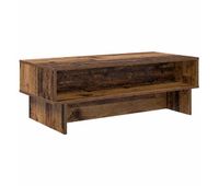 mesa de cafe - mesa de centro - mesa baja madera vieja 100 x 46 x 35 cm madera de ingenieria