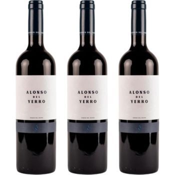 Alonso Del Yerro, Vino Tinto, España, Pack 3 Botellas 75 Cl, 14% Vol.