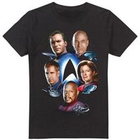 star trek camiseta starfleets finest para hombre