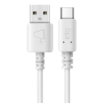 Cable TnB WAY USB-C a USB-C 1 m Blanco