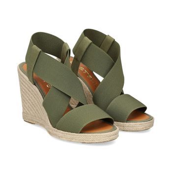Casteller Sandalias Cuña Mujer - Beige Talla 40