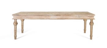 Mesa de comedor fabricada en madera maciza de mango 240cm