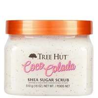 tree hut body scrubs coco colada shea sugar scrub 510g