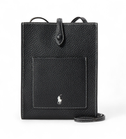 polo ralph lauren para mujer 427960562016 bolso cruzado polo play de piel negro osfa casual