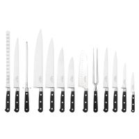 cuchillo trinchar 20 cm  negro