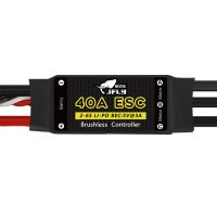 jfly 40a controlador de velocidad brushless esc 2-6s bec programable 5v3a compatible con pwm para avion rc