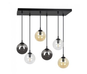 Regleta de techo sagan mix 6 luces marca wonderlamp
