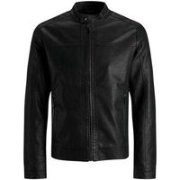 jack  jones cazadora de cuero warner para hombre