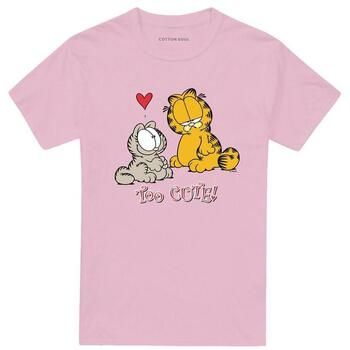 Garfield Camiseta Too Cute para hombre