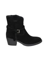 botines de tacon negros eva paris 27977 para mujer 39