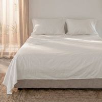 basic percal sabana blanco
