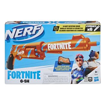 NERF - Lanzador 6-SH Nerf Fortnite