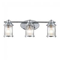 aplique de pared para banos ashland bay 3 luces