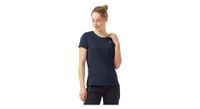 camiseta de manga corta odlo f dry para mujer azul