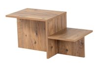 mesa de centro  marron 80 x 40 x 40 cm