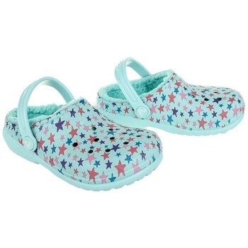 Crocs Zuecos Classic Printed Lined para niño