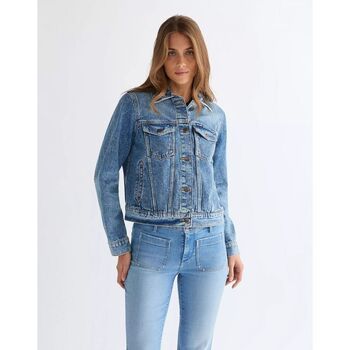 Wrangler Cazadora vaquera 112378319-BLUE BIRD para mujer