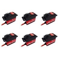 6pcs jx servo pdi-6225mg-300 grado pdi-6225mg 25kg servo digital de engranajes metalicos para avion rc