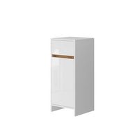 mueble midi detmold 35 x 82 cm con puerta y cajon vicco
