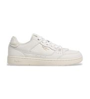 pepe jeans para hombre pms000040 zapatillas de piel clay club blanco 46 plano cordones casual