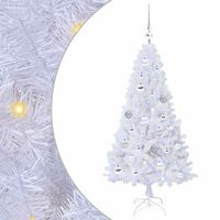 arbol de navidad  decoraciones de navidad artificial con 150 led 120 cm pvc y acero