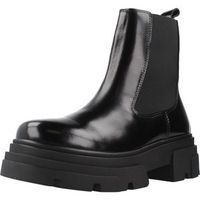 tommy hilfiger botines th shiny leather chelsea para mujer