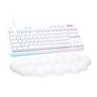 logitech g 920-010414 teclado juego usb qwerty espaaol blanco