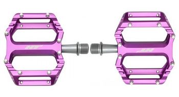 Par de pedales planos ht components ar09 violeta