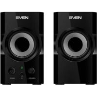 altavoces sven pc con conexion usb 6 w potencia color negro