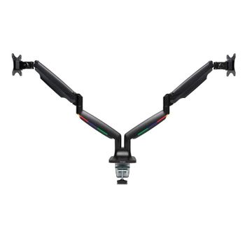 Brazo monitor Kensington SmartFit doble regulable en altura gas soporte hasta 34