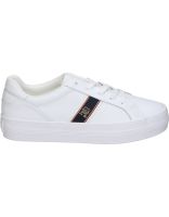 zapatillas de piel para moda joven tommy hilfiger fw0fw08903ybs blanco 40