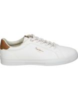 zapatillas blancas pepe jeans pls31445-800 para mujer 39