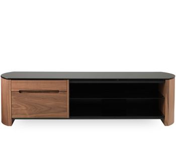 ALPHASON Finewoods 1350 TV Stand - Walnut, Black
