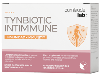 Cumlaude Lab Tynbiotic Intimmune Sabor Naranja 28 Sticks
