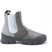 l4k3 botines lake beatles cross stivaletto elastico silver c25-bea para mujer