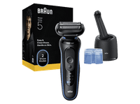 afeitadora - braun series 5 52-b7000cc con centro de limpieza smartcare tecnologia autosense azul