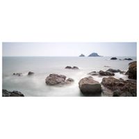 cuadro lienzo - mirada al oceano - 30x90cm