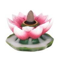 colourful lotus backflow burner