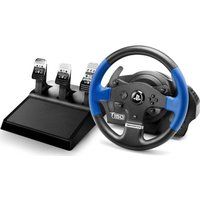 thrustmaster t150 r5 pro wheel - black  blue black
