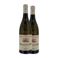 domaine du vieux lazaret vino blanco blanc chateauneuf-du-pape crianza 75 cl 135 vol pack de 2 unidades