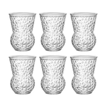 Juego de 6 vasos cóctel vidrio 38 cl