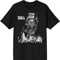 iron maiden camiseta manga larga est 1975 holy ske para mujer