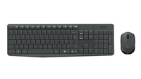 teclado inalambrico  raton optico logitech mk235 negro