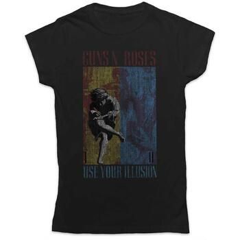 Guns N Roses Camiseta Use Your Illusion para mujer