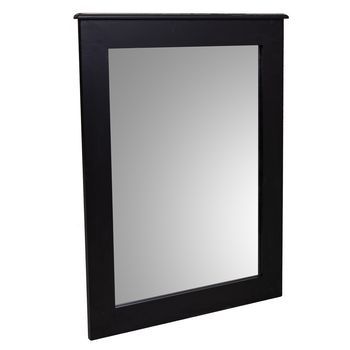 Espejo De Madera Negro 70x03x90