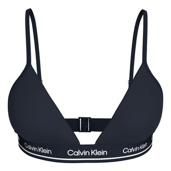 Calvin Klein Sujetador de baño triangular de mujer Marino KW0KW02424-CEF