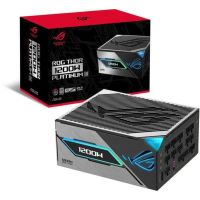 fuente de alimentacion asus 1200w certificacion 80 plus platinum rog thor-1200p3-gaming atx premium oled aura sync